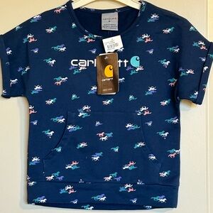 4T Carhartt Horse Print Sweatshirt